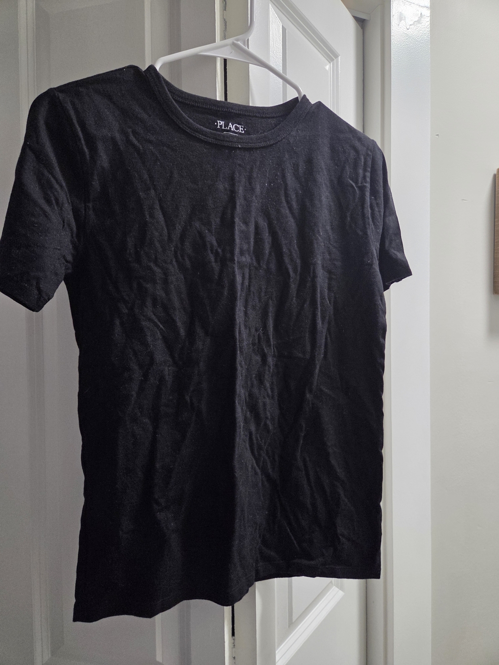 Place Black Short-Sleeve Crewneck Tee